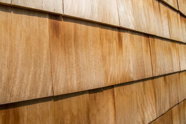 Cedar Wood Siding Installation in Leland