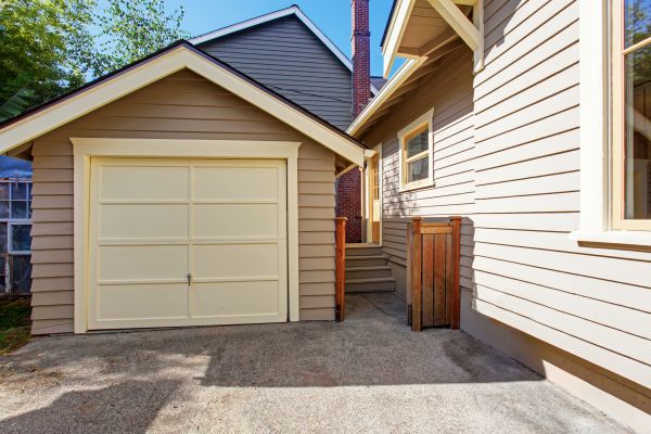 Garage Siding Replacement in Leland