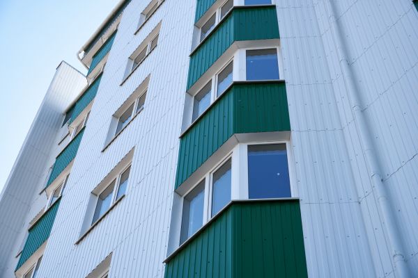 Corrugated Metal Siding Repair in Leland
